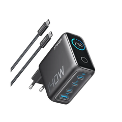 Anker 140W 4-Port USB-C Laptop Charger with PD 3.1 and Cable