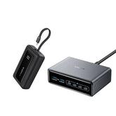 Anker Zolo Power Bank (20,000 mAh, 30 W) and Anker Prime Charging Station (200 W, 6 Ports, GaN)
