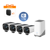 eufyCam S3 Pro 4-Cam Kit with 1TB Hard Drive