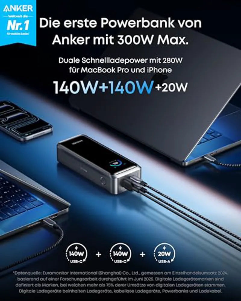 Anker Prime Power Bank 26K 300W
