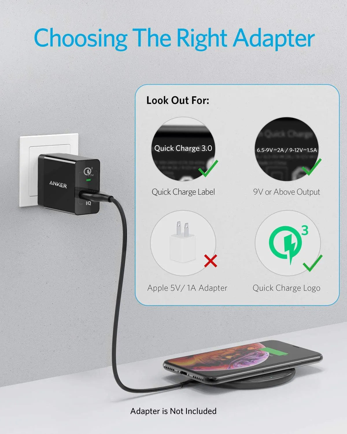 Anker 313 Wireless Charger (Pad)