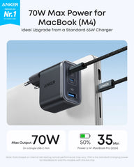Anker Nano Power Bank (5K, MagGo, Slim) & Anker Nano Charger (70W, 3 Ports)