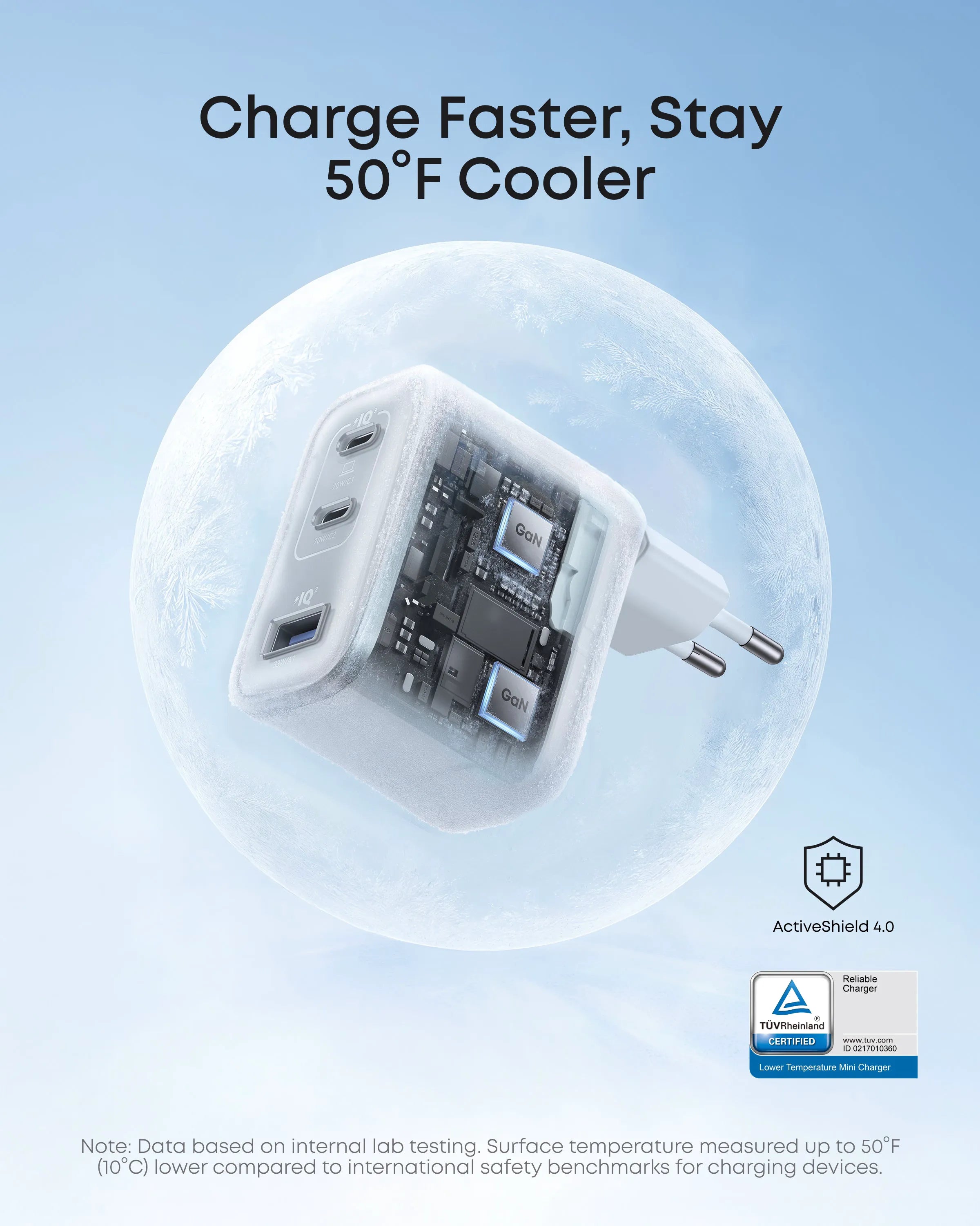 Anker Nano Charger (70W, 3 Ports)