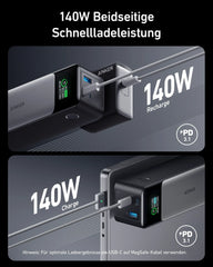 Anker 737 PowerBank (PowerCore 24K) + Anker Nano PowerBank (5K, Magnetic, Slim)