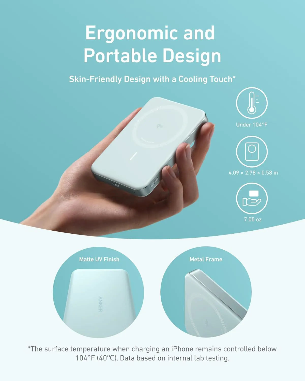 Anker MagGo Power Bank (10,000mAh, 15W, MagSafe)