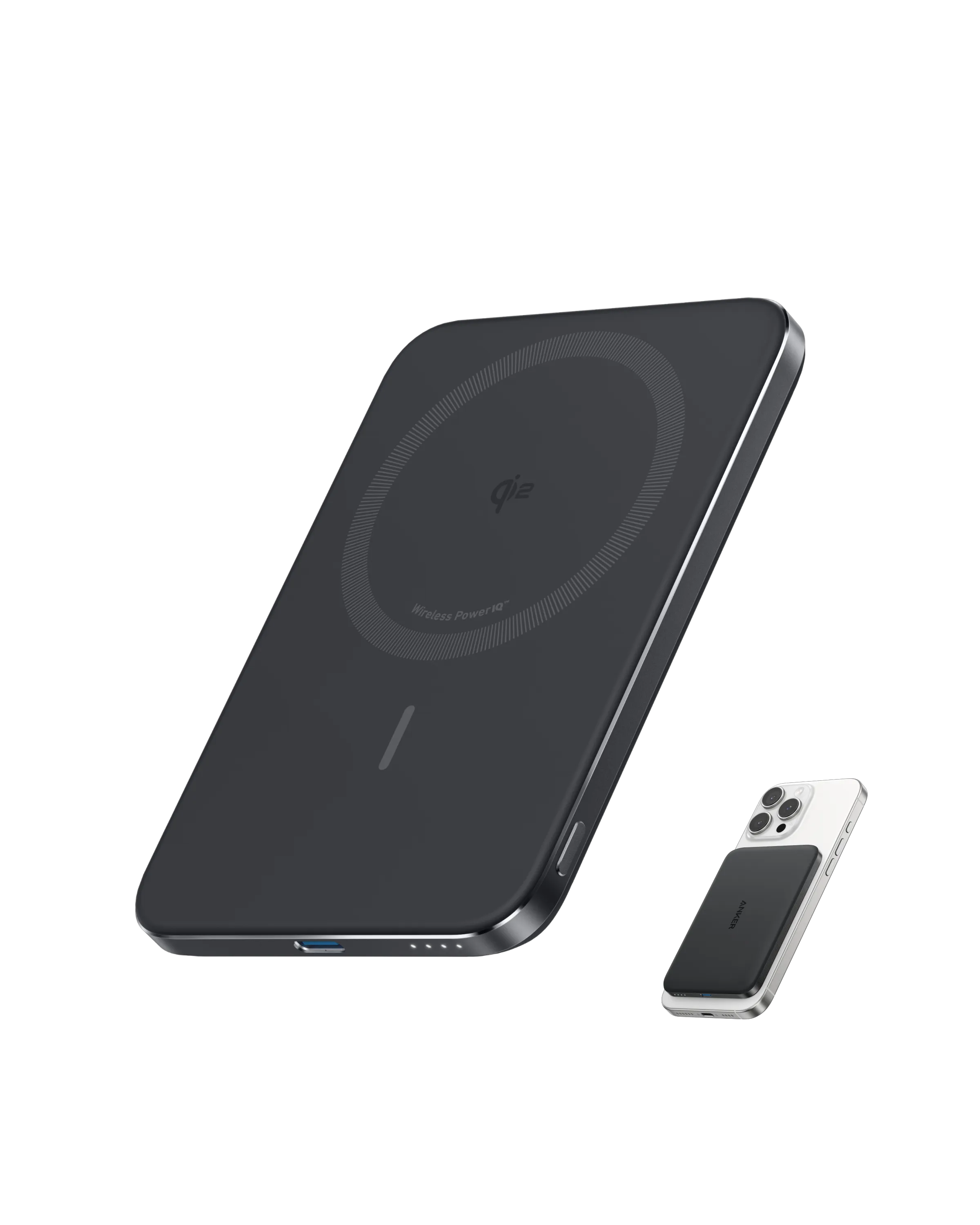 Anker Nano Power Bank (5K, Magnetic, Slim) + Anker Nano Charger (130W, 6 Ports)