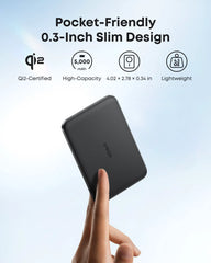 Anker Nano Power Bank (5K, MagGo, Slim Design) and Anker 737 Power Bank