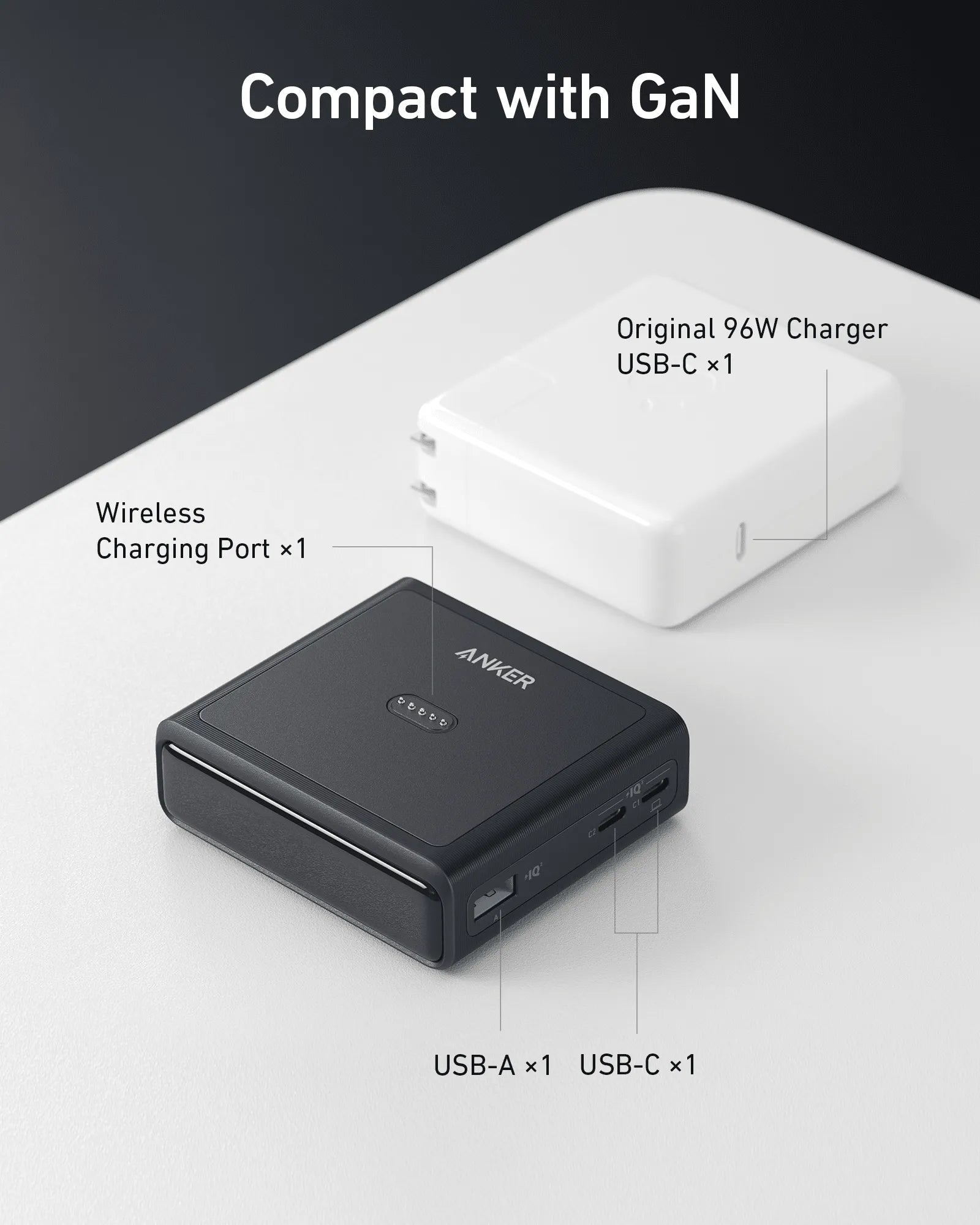 Anker Prime 20000mAh Power Bank (200W) with 100W Charging Base