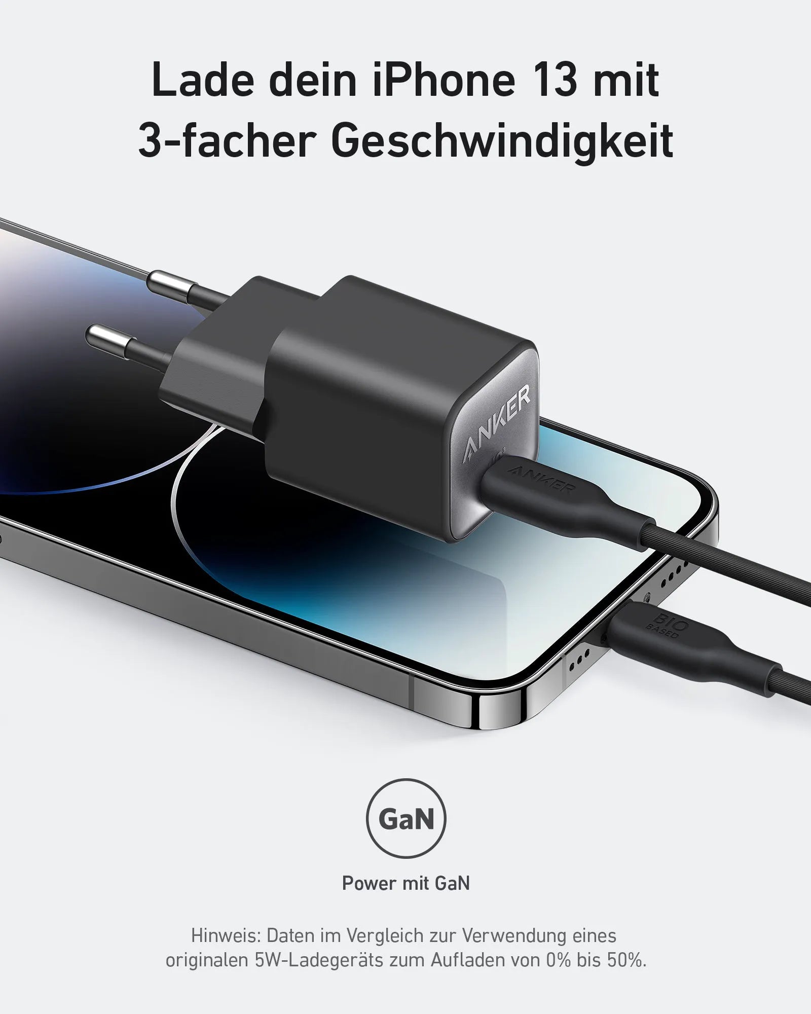 Anker Zolo 70W 4-Port Charger + Anker 511 Nano 3 30W Charger + Anker Prime USB-C to USB-C Cable 2-Pack (0.9m, 240W, Upcycled Braided Design)