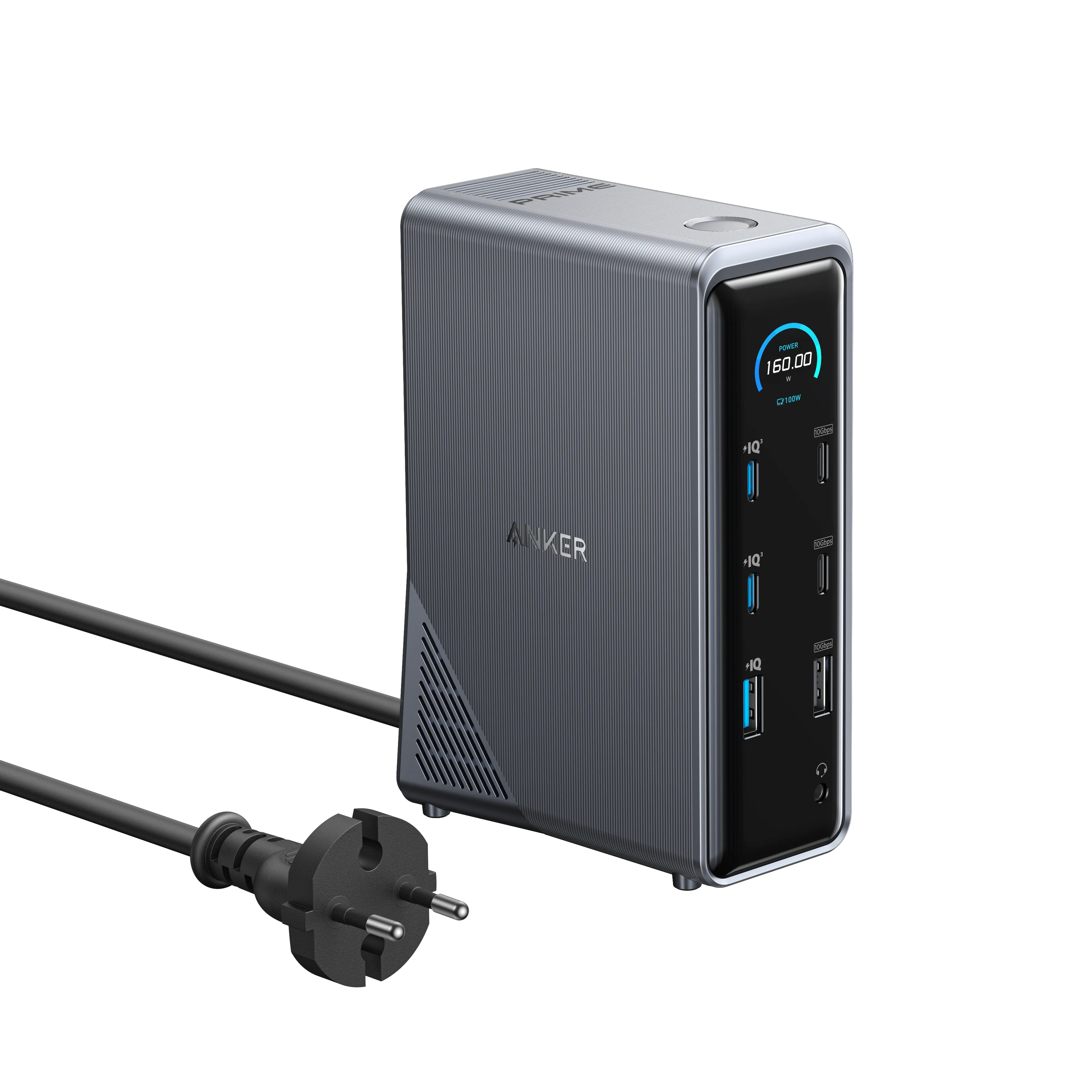Anker Prime Charging Dock (14-in-1, Dual Display, 160W)