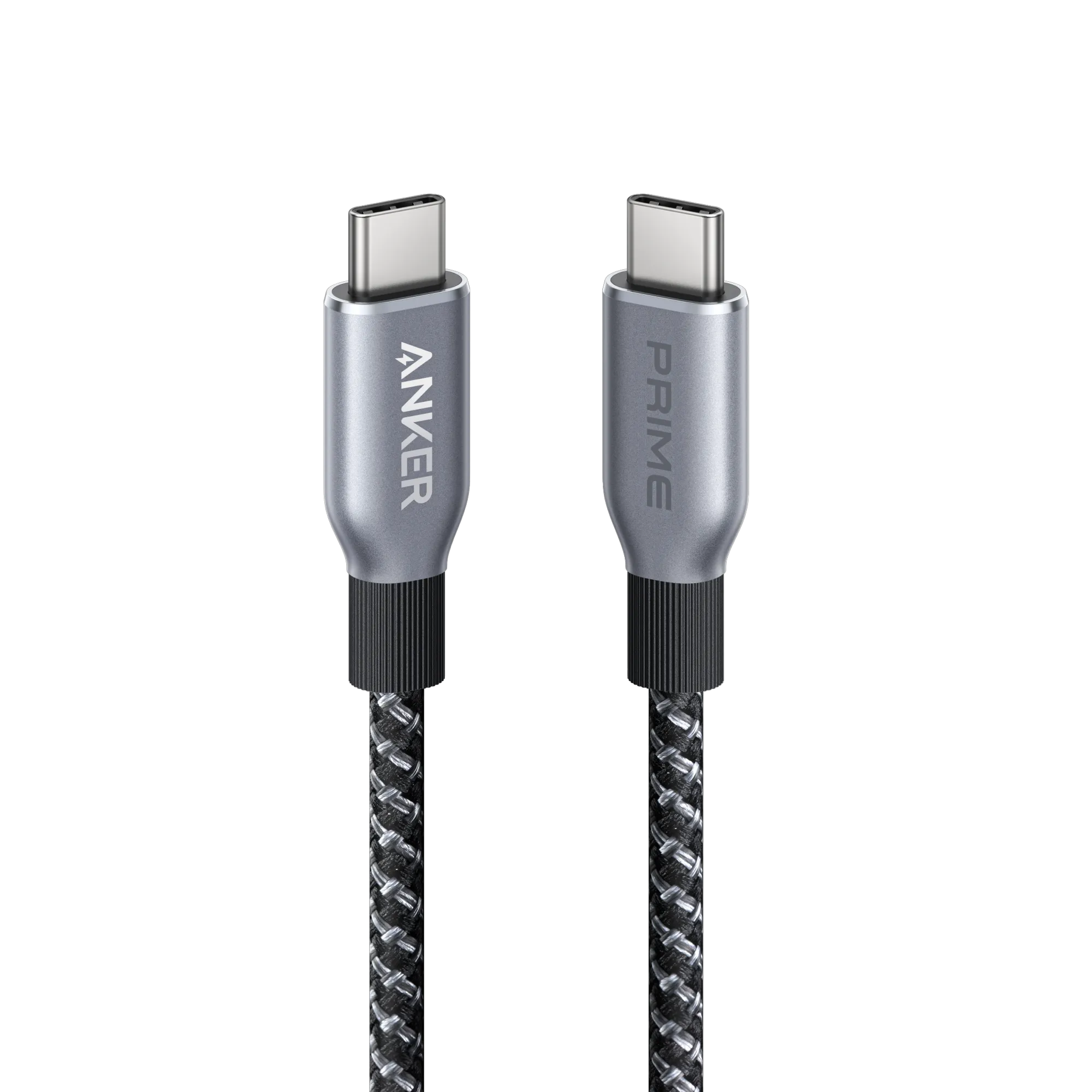 Anker 737 Powerbank (PowerCore 24K) + Anker Prime USB-C auf USB-C Kabel (0.9m, 240W, Upcycled-Flechtdesign)
