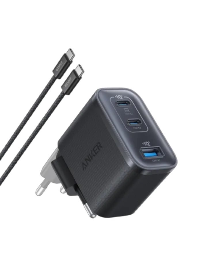 Anker Nano Charger (70W, 3 Ports)